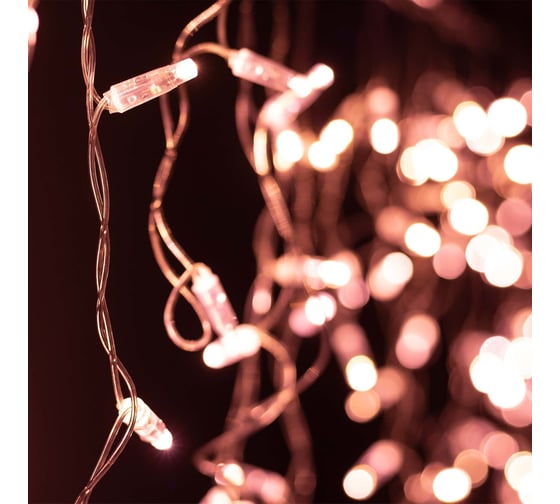 Изображение товара Светодиодная гирлянда Ardecoled ARD-EDGE-CLASSIC-2400x600-CLEAR-88LED-STD Rose Gold, 031188
