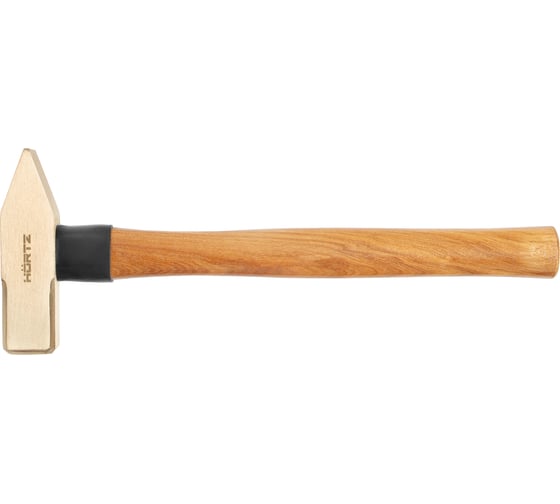 Изображение товара Молоток HORTZ сл. 0.5 кв/боек сплав AlCu искробезопасный с дер. рукояткой HOR 1098247