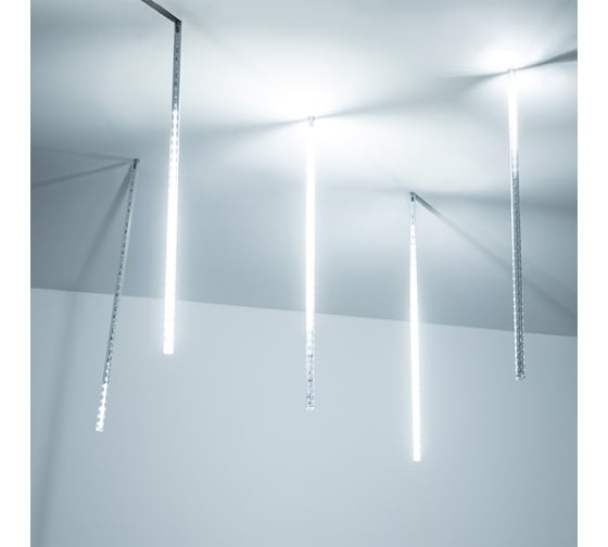 Изображение товара Светодиодная гирлянда Ardecoled ARD-ICEFALL-CLASSIC-D12-500-5PCS-CLEAR-72LED-LIVE WHITE Ardeco 026049