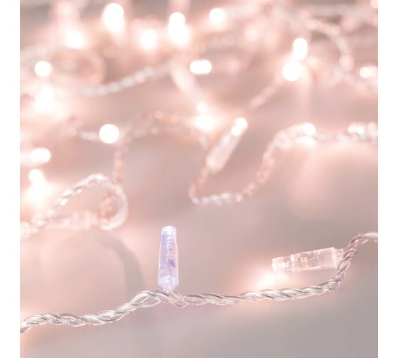 Изображение товара Светодиодная гирлянда Ardecoled ARD-STRING-CLASSIC-10000-CLEAR-100LED-FLASH Rose Gold, I 1шт 025790