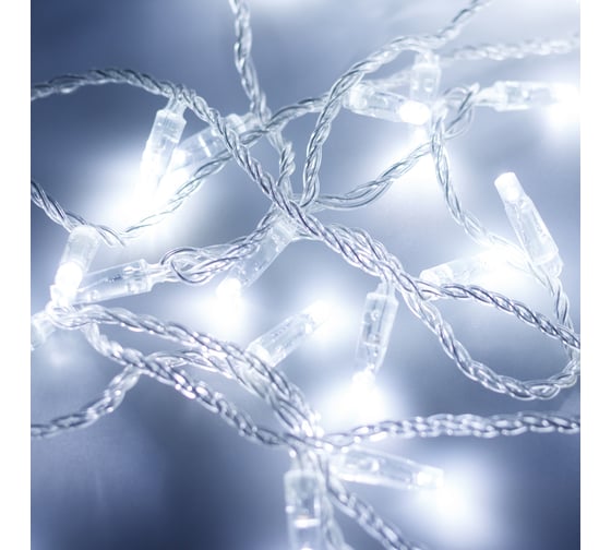 Изображение товара Светодиодная гирлянда Ardecoled ARD-STRING-CLASSIC-10000-CLEAR-100LED-FLASH WHITE 1шт 025782
