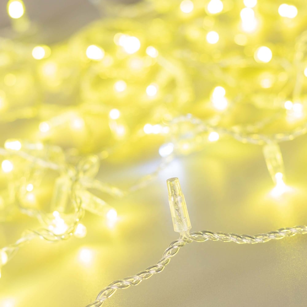 Изображение товара Светодиодная гирлянда Ardecoled ARD-STRING-CLASSIC-10000-CLEAR-100LED-FLASH Gold 10м