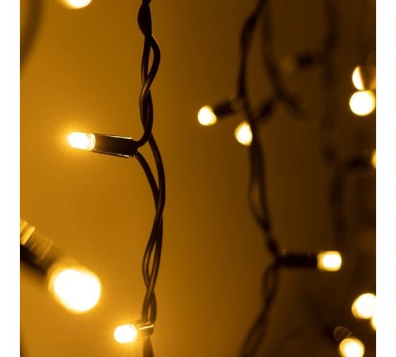 Изображение товара Светодиодная гирлянда Ardecoled ARD-EDGE-PRO-4000x600-BLACK-128LED-FLASH Warm/Warm, IP65 1шт 031194