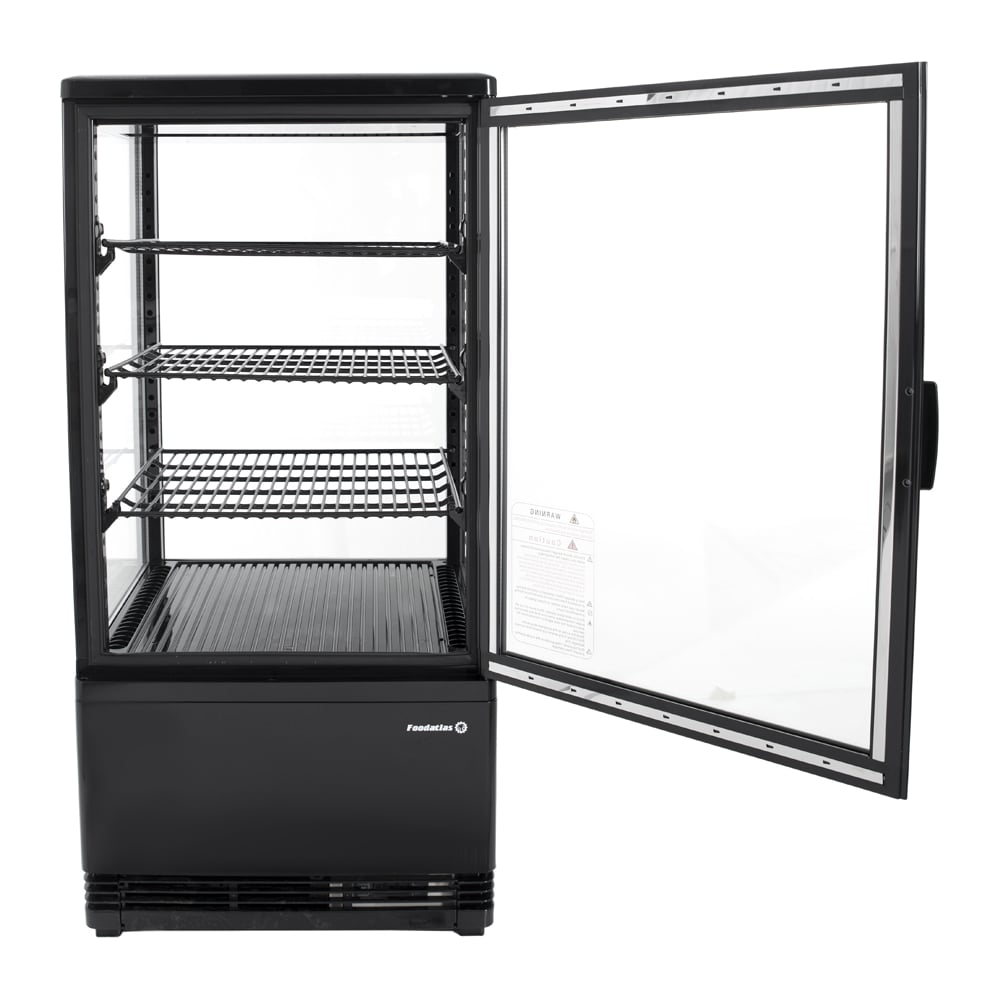 Изображение товара Холодильная витрина Foodatlas RT-68L черная с подсветкой, 68 л
