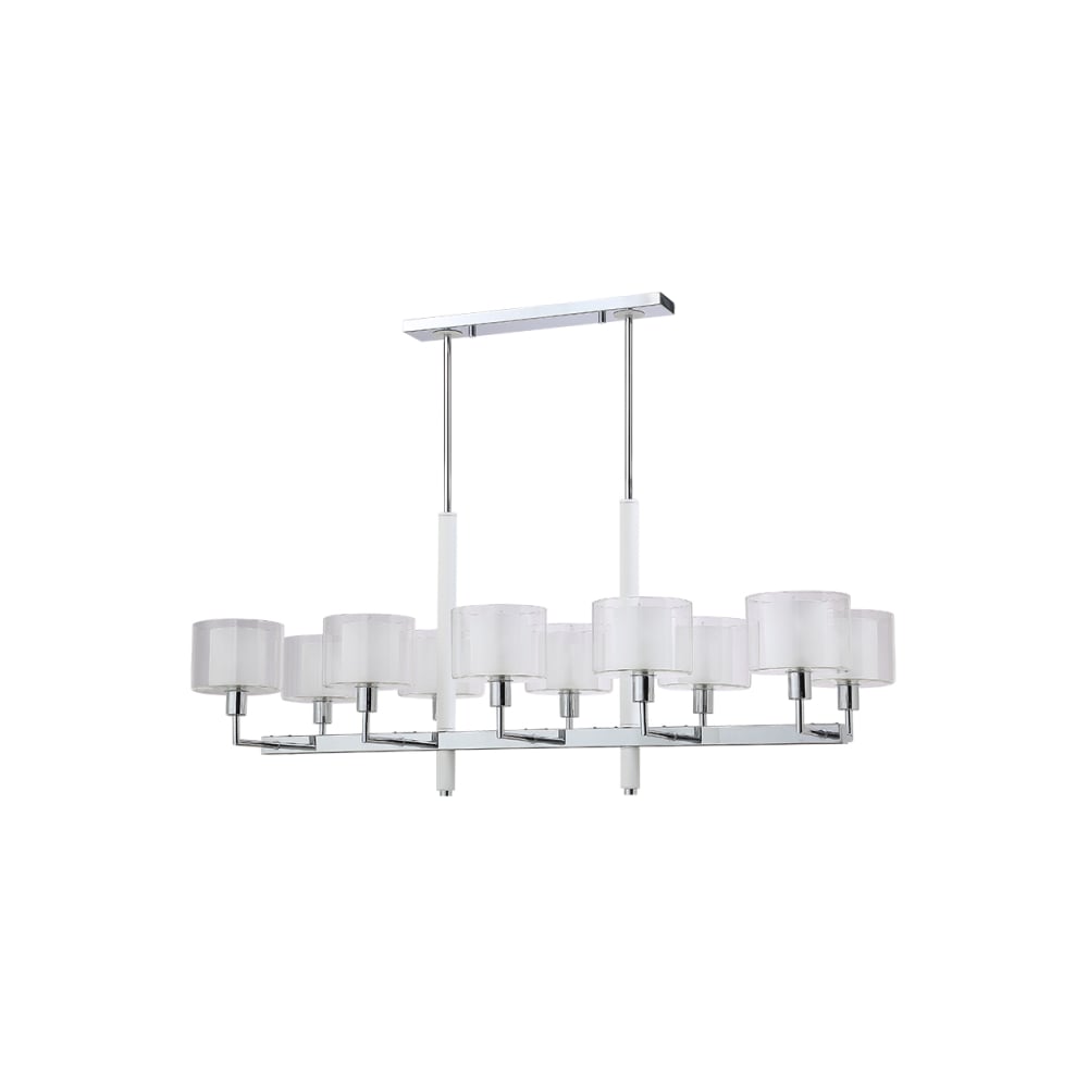 Изображение товара Люстра на штанге Crystal lux MAESTRO SP-PL10 L1100 CHROME - стильное освещение