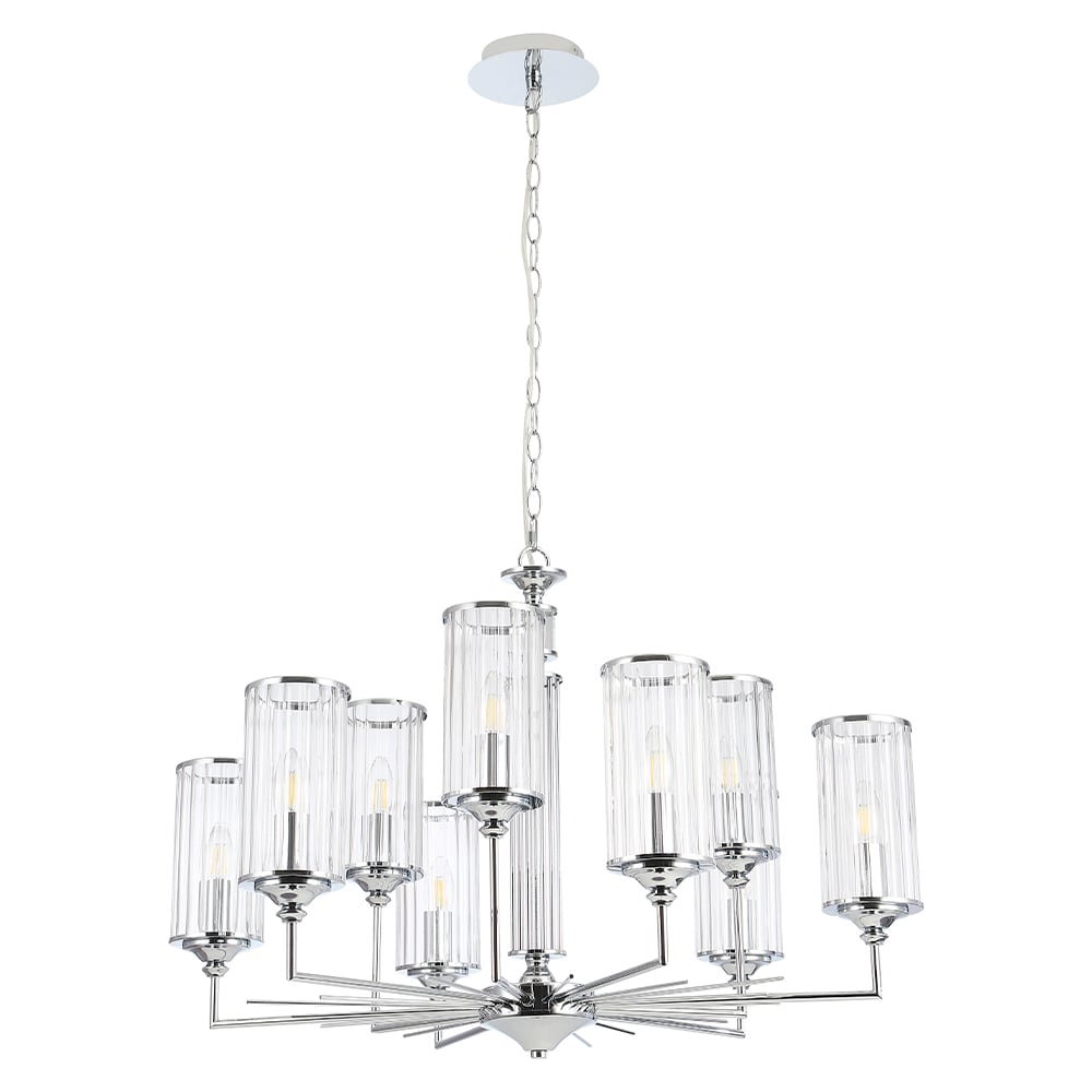 Изображение товара Подвесная люстра Crystal lux GLORIA SP9 CHROME