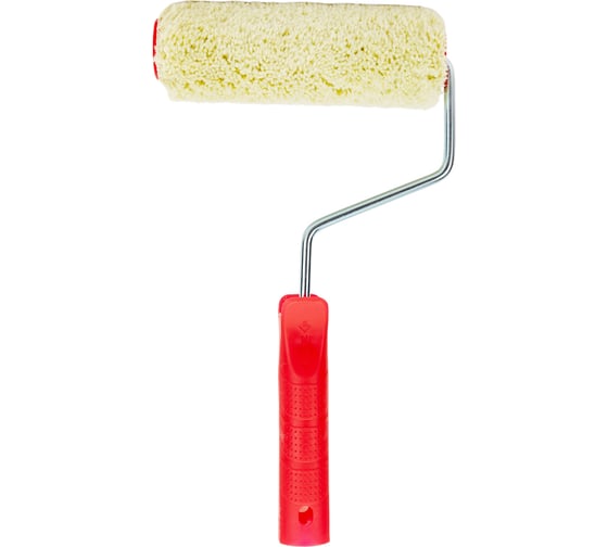 Изображение товара Малярный миди-валик в сборе, бюгель 6мм, 30x150мм Зубр "СИНТЕКС" 03503-15