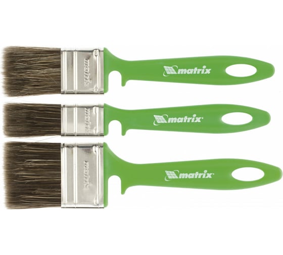 Изображение товара Набор кистей «Работы по дереву» 25мм, 35мм, 50мм MATRIX Color Line 83379