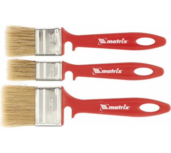 Изображение товара Набор кистей «Эмали» 25мм, 35мм, 50мм MATRIX Color Line 83355