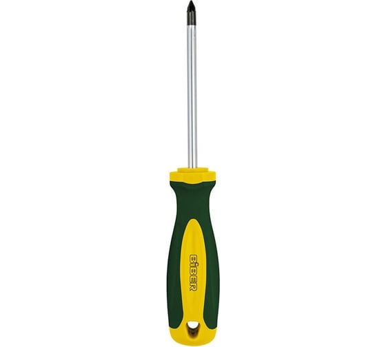 Изображение товара Отвертка Biber 86130 Тарзан CRV сталь, PZ0x75 мм тов-210840