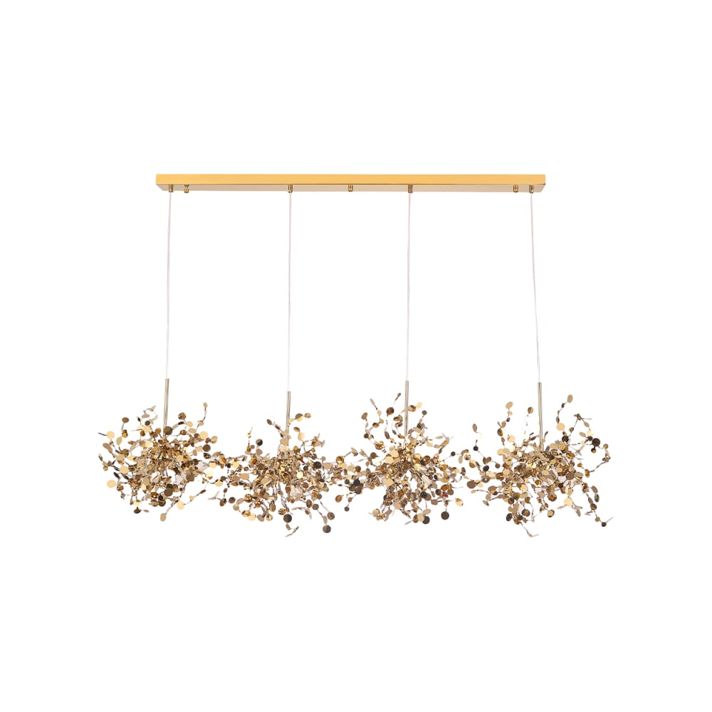 Изображение товара Подвесная люстра Crystal Lux GARDEN SP3x4 L1600 GOLD современный стиль