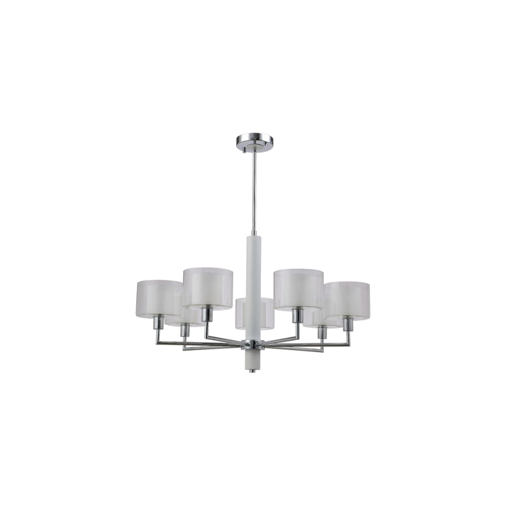 Изображение товара Люстра на штанге Crystal lux MAESTRO SP-PL7 CHROME стиль модерн 7 ламп E14