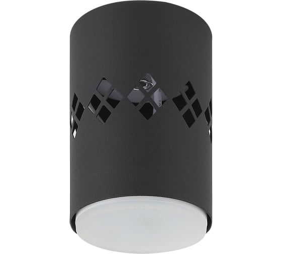 Изображение товара Настенно-потолочный спот ЭРА OL10 LD GX53, BK черный, подсветка 1 W Б0050268