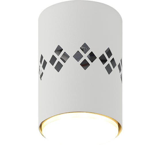 Изображение товара Настенно-потолочный спот ЭРА OL10 LD GX53, WH белый, подсветка 1 W Б0050269