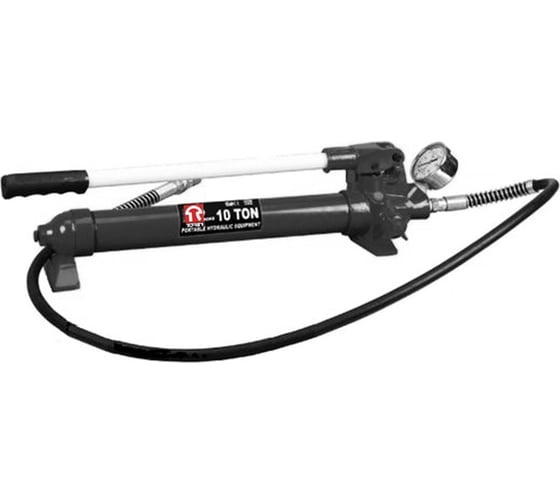 Изображение товара Ручной гидравлический насос с манометром TORIN 10т T71001B1