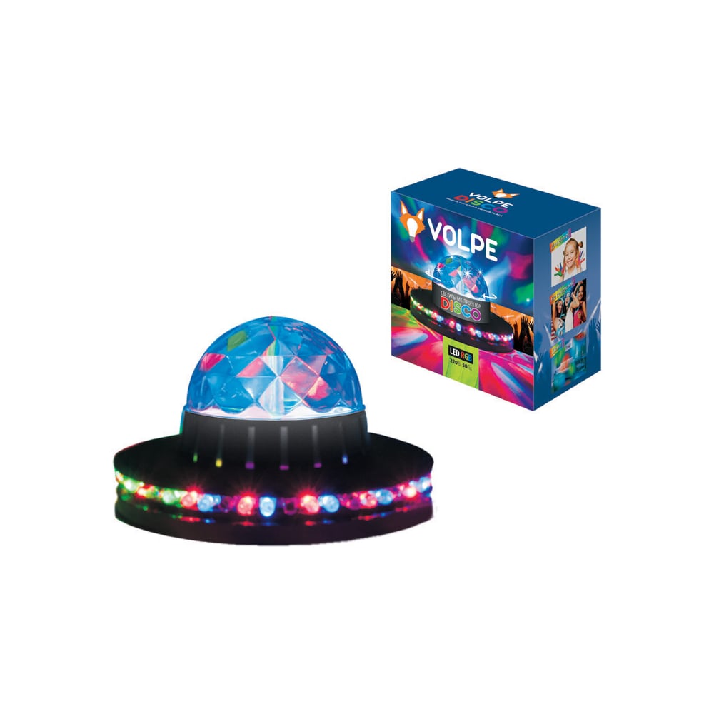 фото Светодиодный светильник-проектор volpe uli-q305 3,5w/rgb black. напольный. ul-00000300