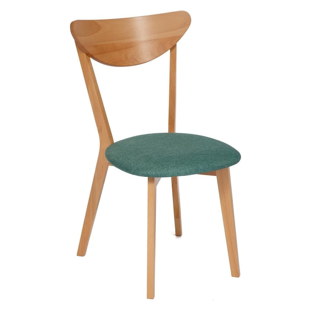 Изображение товара Комплект из 2 стульев Tetchair с тканевыми сиденьями и буковым каркасом