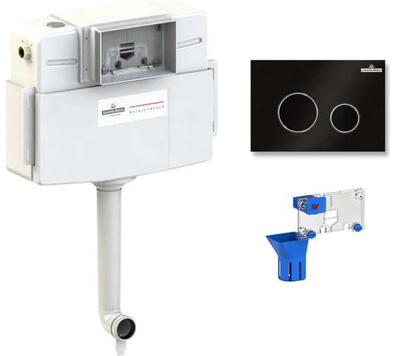 Изображение товара Инсталляция для приставного унитаза в комплекте 3 в 1 Lavinia Boho RelFix 77030061