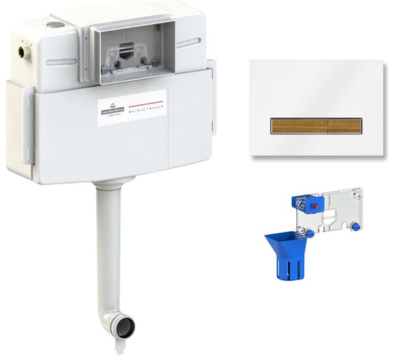 Изображение товара Инсталляция для приставного унитаза в комплекте 3 в 1 Lavinia Boho RelFix 77030074