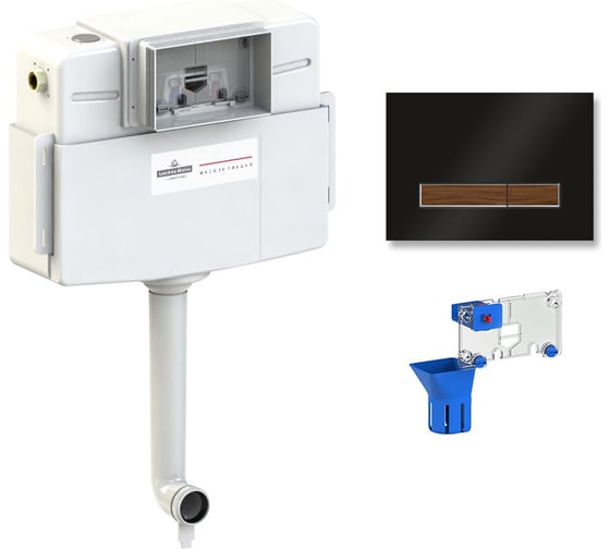 Изображение товара Инсталляция для приставного унитаза в комплекте 3 в 1 Lavinia Boho RelFix 77030073