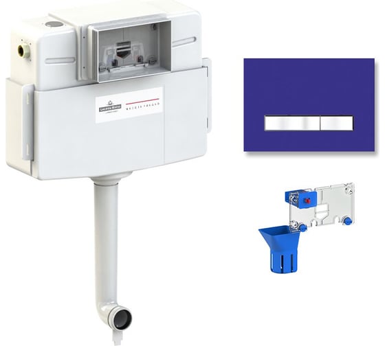 Изображение товара Инсталляция для приставного унитаза в комплекте 3 в 1 Lavinia Boho RelFix 77030068