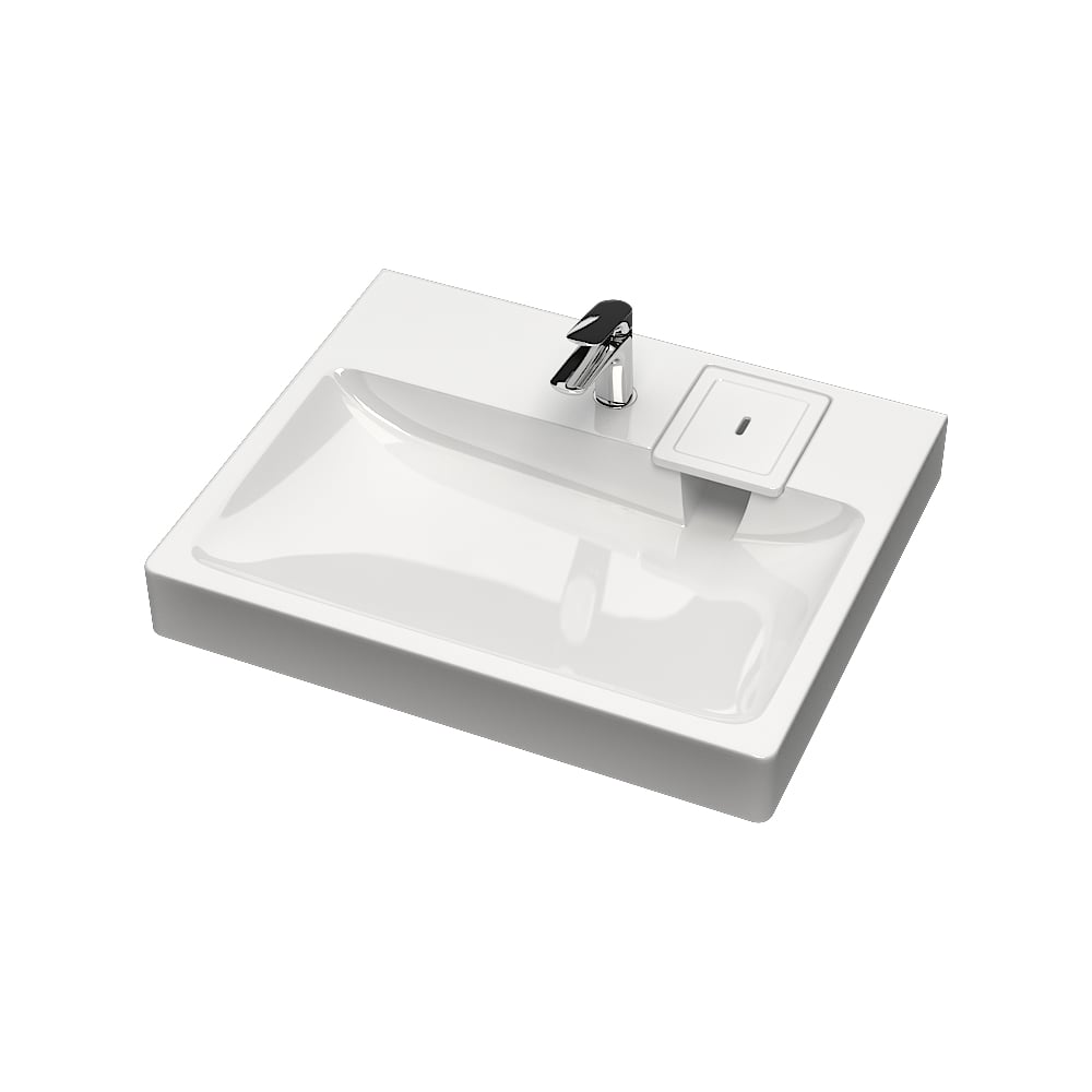 Изображение товара Раковина AQUADREAM Стайл V50D1 белая для ванной комнаты