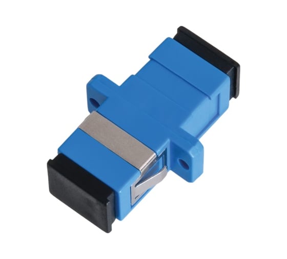 Изображение товара Волоконно-оптический соединительный адаптер NIKOMAX синий, 2шт NMF-OA1SM-SCU-SCU-2
