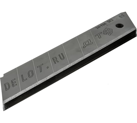 Изображение товара Лезвие сегментированное (10 шт; 25 мм) Дело техники 261934