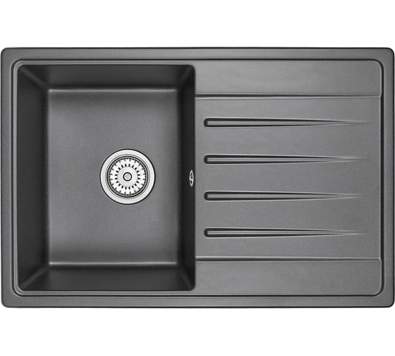 Изображение товара Мойка для кухни из кварца GRANULA ST-7602 черный