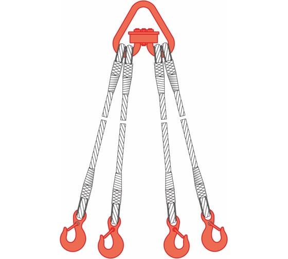 Изображение товара Строп РОМЕК 4СК - 1 - 10,0 3 000 2000000087474