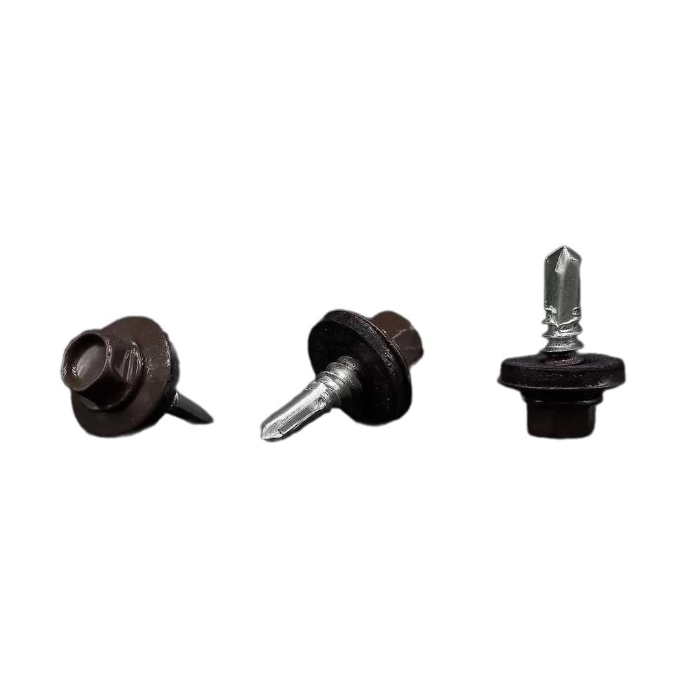 Изображение товара Кровельные саморезы BOWT RAL 8017, 5.5x19 мм, 300 шт.