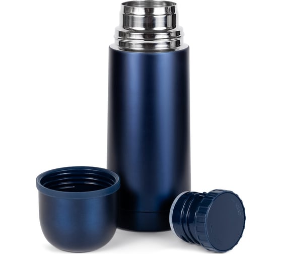 Изображение товара Термос Relaxika 101 0.35 л, темно-синий без лого R101.350.3NL