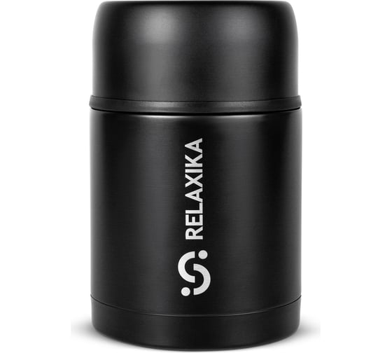 Изображение товара Термос для еды Relaxika 301 0.7 л, черный R301.700.2