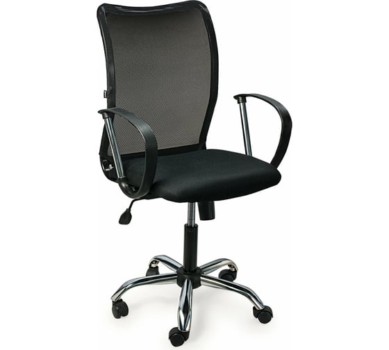 Изображение товара Компьютерное офисное кресло BRABIX Spring MG-308, с подлокотниками, хром, сетка 531403