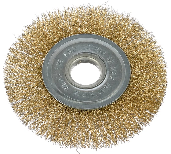 Изображение товара Щетка для МШУ плоская (125х22 мм, латунированная проволока) Калибр 00000041893