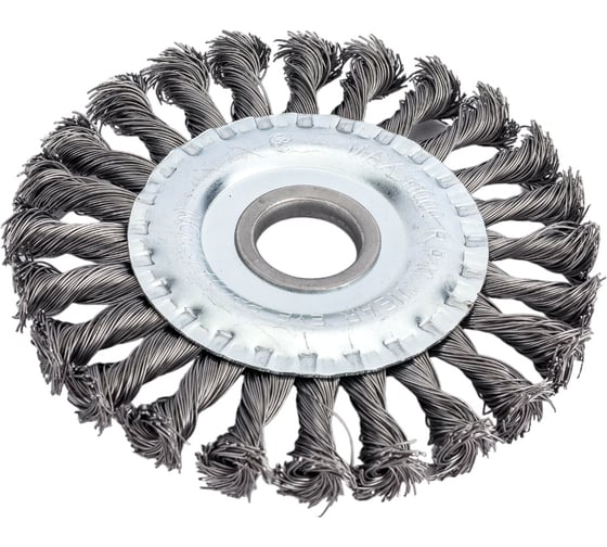 Изображение товара Щетка для МШУ плоская (125х22 мм, крученая металлическая проволока) Калибр 00000041897