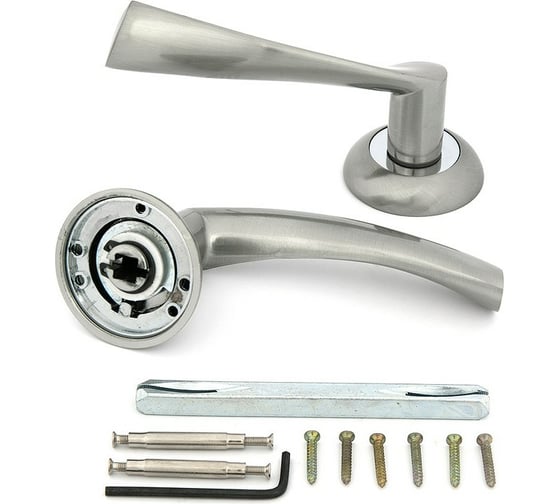 Изображение товара Дверная ручка Фабрика замков FZ 03 SN УТ-00000757