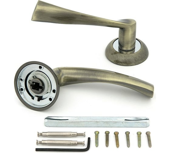 Изображение товара Дверная ручка Фабрика замков FZ 03 AB УТ-00000756