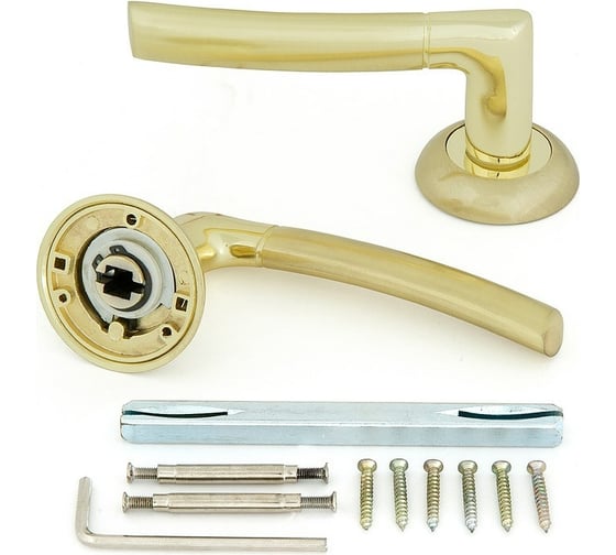 Изображение товара Дверная ручка Фабрика замков FZ 01 SG УТ-00000752