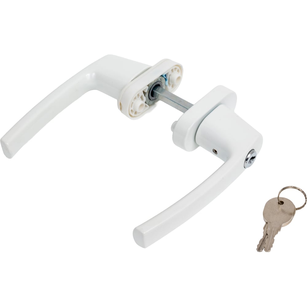 Изображение товара Балконная двухсторонняя ручка с ключом Фабрика замков 2WH ET для безопасности и удобства