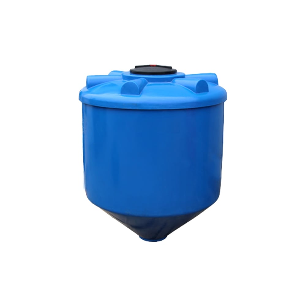 Изображение товара Емкость для хранения STERH Con 1000 литров синяя вертикальная с крышкой