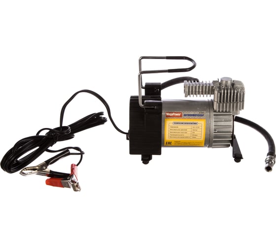 Изображение товара Поршневой компрессор 150PSI 45л/мин, 23А с дефлятором MEGAPOWER M-10001