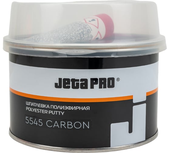 Изображение товара Шпатлевка CARBON с углеволокном 0,5 кг Jeta PRO 5545/0,5