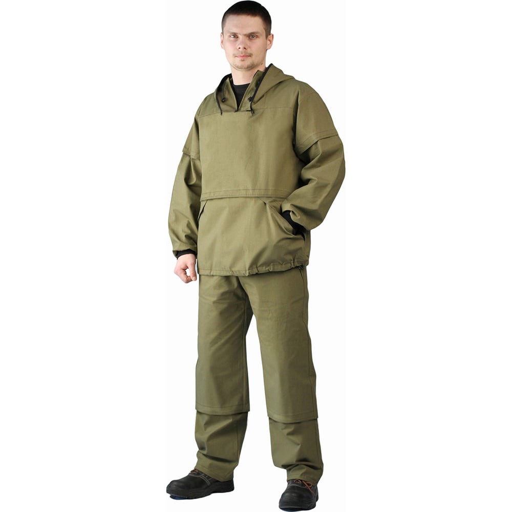 Изображение товара Противоэнцефалитный летний костюм URSUS 52-54 хаки с москитной сеткой