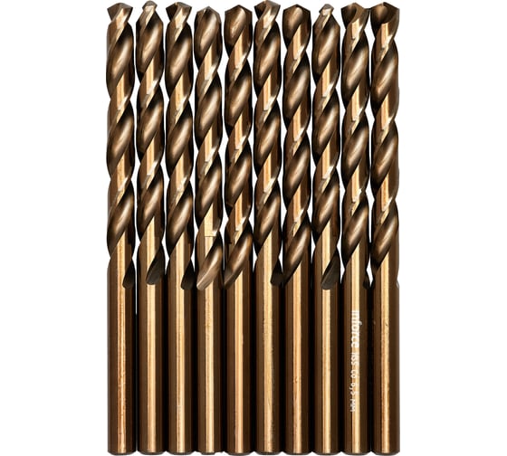 Изображение товара Сверло по металлу HSS-CO (10 шт/уп; 6.5x101x63 мм) Inforce 11-01-448