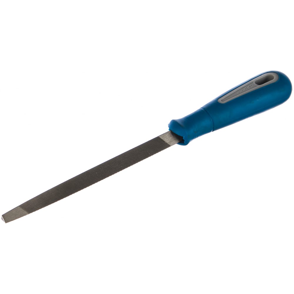 Трехгранный напильник для заточки ножовок ЗУБР трехгранный напильник для заточки цепей пил тундра