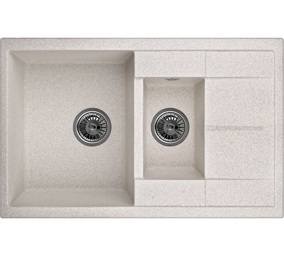 Изображение товара Мойка для кухни GRANULA GR-7802 пирит 7802_ПИРИТ