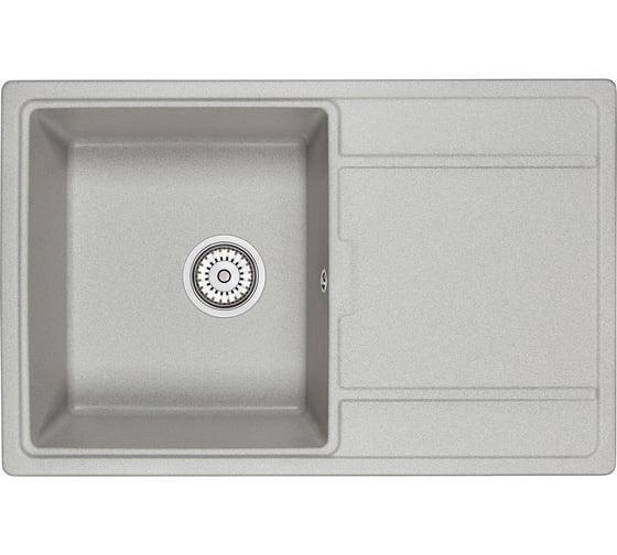 Изображение товара Мойка для кухни GRANULA GR-7804 базальт 7804_БАЗАЛЬТ