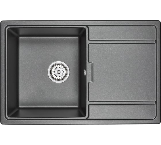Изображение товара Мойка для кухни GRANULA GR-7804 шварц 7804_ШВАРЦ
