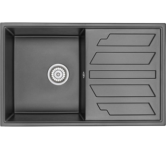 Изображение товара Мойка для кухни GRANULA GR-8002 шварц 8002_ШВАРЦ